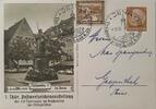 Drittes Reich Deutschland AK Propaganda 2. Weltkrieg Ansichtskarte Postkarte Ganzsache JENA Thüposta Postwetzeichenausstellung -