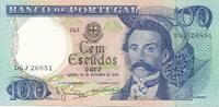 Portugal 100 Escudos Banknote Banco de Portugal 100 Escudos -