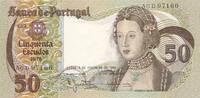 Portugal 50 Escudos Banknote Portugal 50 Escudos unc -