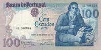 Portugal 100 Escudos Banknote Portugal 100 Escudos -
