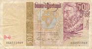 Portugal 500 Escudos Banknote Portugal 500 Escudos -