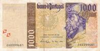 Portugal 1000 Escudos Banknote Portugal 1000 Escudos -