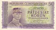 Tschechoslowakei Czechoslovakia 50 Korun Milan Stefanik -