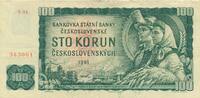 Tschechoslowakei Czechoslovakia 100 Korun 1961 III 5,00 EUR prix TTC + 6,00 EUR frais d'envoi