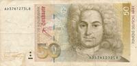 Deutschland BRD 50 Deutsche Mark Serie AD -