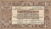 Niederlande 1 Gulden Zilverbon Serie DF -