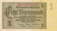 3. Reich, Deutschland, Weimarer Republik 1 Rentenmark 1937 KN 8 stellig unc 8,00 EUR prix TTC + 6,00 EUR frais d'envoi
