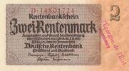 Deutschland Weimarer Republik 3. Reich Luxemburg 2 Rentenmark Rentenbank... 99,00 EUR prix TTC + 6,00 EUR frais d'envoi