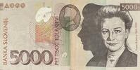 Slowenien 5000 Tolar -