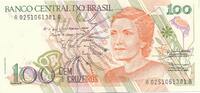 Brasilien 100 Cruzados (1991) Geldschein unc 3,00 EUR prix TTC + 6,00 EUR frais d'envoi