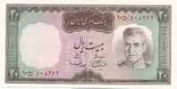 Iran 20 Rials (1969) Banknote, Reza Schah Pahlavi, Bank Markazi unc 25,00 EUR  + 6,00 EUR frais d'envoi