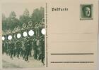 Deutschland, Drittes Reich, 2. Weltkrieg AK Ganzsache, Feldpostkarte, Propaganda Reichsparteitag, NSDAP Feldzeichen -