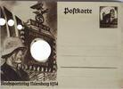 Deutschland, Drittes Reich, 2. Weltkrieg AK Ganzsache, Postkarte, Propaganda Reichsparteitag Nürnberg -