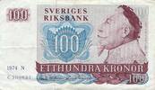 Schweden 100 Kornor Kronen Banknote, Gustav II. Adolf -
