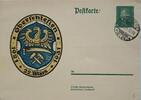 Deutschland, Drittes Reich, 2. Weltkrieg AK Ganzsache, Postkarte, Propaganda Mühlberg, Oberschlesien 1921-1931 -