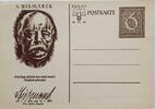 Deutschland, Drittes Reich, 2. Weltkrieg AK Propaganda, Postkarte, Ganzsache Winterhilfswerk, Von Bismarck mit 6+4 Pfg -