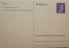 Deutschland, Drittes Reich, 2. Weltkrieg AK Propaganda, Postkarte, Ganzsache 6 Pf Hitler -