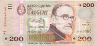 Uruguay 200 Pesos Banknote -