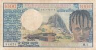 Kamerun / Cameroun 1000 Francs Banknote -