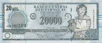 Paraguay 20000 Guaranies Banknote -