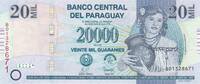 Paraguay 20000 Guaranies Banknote -