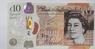 Großbritannien 10 Pounds Banknote, Polymer -