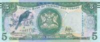 Trinidad & Tobago 5 Dollars Banknote -