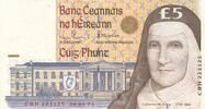 Irland / Ireland 5 Pounds Banknote -