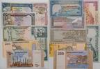 Jemen 10, 20, 50, 100, 2*200, 250 Rials Banknoten 7 Stück lot -