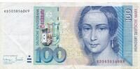 Deutschland BRD 100 Deutsche Mark DM Bundesbanknote KD/K -