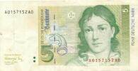 Deutschland BRD 5 Deutsche Mark DM Bundesbanknote A/A -