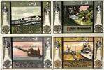 Deutschland, Deutsches Reich 4 x 75 Pfennig 4 x Notgeldschein, Gutschein der Gemeinde Sellin a. Rügen -
