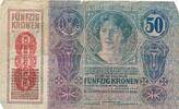 Österreich 50 Kronen Banknote -