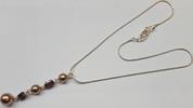 925er Silber Kette Collier Silbercollier Silberkette ESPRIT mit Anhänger -