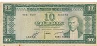 Türkei Türkiye 10 Lira Türk Lirasi On Türk lirasi Türkiye Cumhuriyeti Kemal Atatürk 1930 -