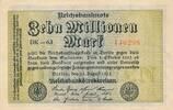 Deutschland Weimarer Republik 3. Reich Reichsbanknote mit antisemitischer Propaganda Propagandanote Maria Reichsmark auf 10 Millionen Mark -