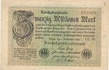 Deutsches Reich Deutschland, Weimarer Republik 20 Millionen Mark Propaganda Propagandanote Maria Reichsmark auf 20 Millionen Mark -