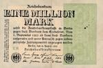 Deutsches Reich Deutschland, Weimarer Republik 1 Million Mark Propaganda Propagandanote Maria Reichsmark auf 1 Million Mark -