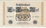 Deutsches Reich Deutschland 1000 Mark Werbeschein, Köln -