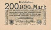 Deutsches Reich Deutschland 200000 Mark Reichsbanknote Werbeschein Bierstall am Hauptbahnhof, Herren vom Maxim -