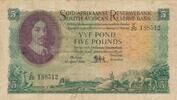 Südafrika 5 Pounds Banknorte, Unterschrift M.H. de Kock -