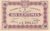 Frankreich 25 Centimes Banknote -