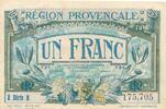 Frankreich 1 Franc Banknote -