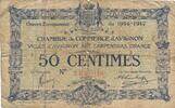Frankreich 50 Centimes Banknote -