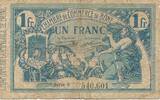 Frankreich 1 Franc Banknote -