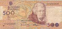 Portugal 500 Escudos Banknote -