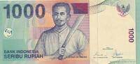 Insdonesien 1000 Rupiah Banknote -