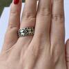 Antiker Silberring Ringgröße ca. 59 Silberschmuck -