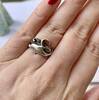 Silberring mit Delfin Motiv 925er Sterling Silber Silberschmuck -