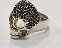 Silberschmuck 925er Silber Thomas Sabo TS Totenkopf, Silberring Ring -